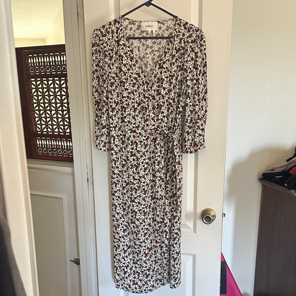 Ba&sh wrap dress